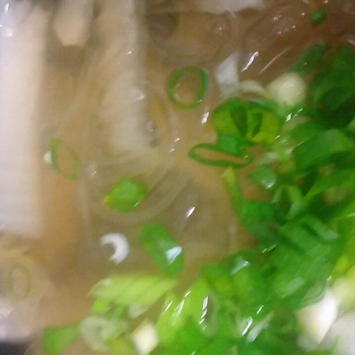 春雨スープ!チャーハンに合う!